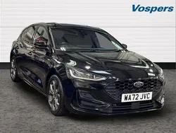 Black Used 2022 Ford Focus ST-Line Hatchback | £14,600 (Fair price)