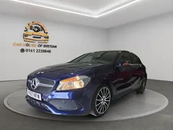 Blue Used 2017 Mercedes A160 AMG line Hatchback | £12,000 (Fair price)