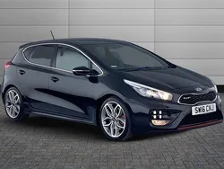 Black Used 2016 Kia Ceed GT 2 Hatchback | £7,795 (Good price)