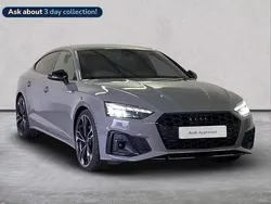 Grey Used 2022 Audi A5 Sportback Black Edition Hatchback | £28,400 (A bit pricey)