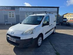 White Used 2014 Peugeot Partner Van | £3,895 (A bit pricey)