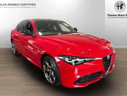 Red New 2024 Alfa Romeo Giulia Sedan | £42,995 (Fair price)