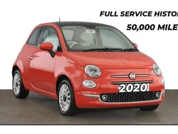 Pink Used 2020 Fiat 500 Lounge Hatchback | £8,795 (A bit pricey)