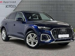 Blue Used 2022 Audi Q5 Sportback S-Line SUV | £32,862 (Fair price)
