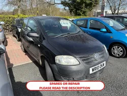 Black Used 2010 VW Fox Hatchback | £850 (Fair price)