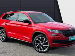 Red Used 2018 Skoda Kodiaq SportLine SUV | £18,904 (Fair price)