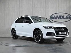 White Used 2020 Audi Q5 Black Edition SUV | £27,299 (Fair price)