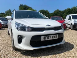 White Used 2017 Kia Rio Hatchback | £5,495 (Fair price)