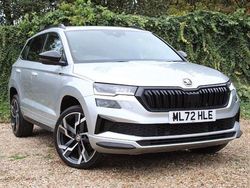 Silver Used 2022 Skoda Karoq SportLine SUV | £20,509 (Fair price)