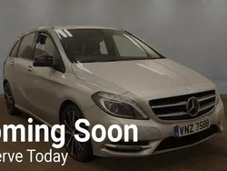 Silver Used 2014 Mercedes B220 MPV | £8,950 (Expensive)
