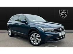Blue Used 2021 VW Tiguan Life SUV | £18,436 (Fair price)