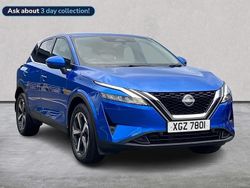 Blue Used 2022 Nissan Qashqai N-Connecta SUV | £18,234 (Fair price)