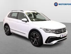 White Used 2023 VW Tiguan R-line SUV | £27,549 (Fair price)