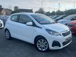 White Used 2018 Peugeot 108 Active Hatchback | £6,495 (Fair price)