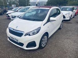 White Used 2014 Peugeot 108 Active Hatchback | £4,999 (Fair price)