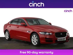 Red Used 2018 Jaguar XE Ingenium Sedan | £15,249 (A bit pricey)