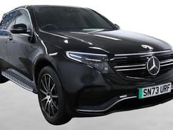 Black Used 2023 Mercedes EQC400 AMG line SUV | £30,850 (Fair price)