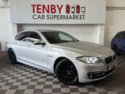 Silver Used 2014 BMW 528 Luxury Line Sedan | £7,995
