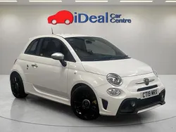 White Used 2019 Abarth 595 70th Anniversary Hatchback | £11,490 (Fair price)