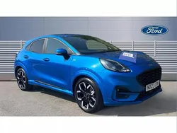 Blue Used 2023 Ford Puma ST-Line X SUV | £18,595 (Fair price)