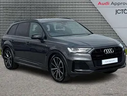 Grey Used 2022 Audi Q7 Black Edition SUV | £43,890 (Good price)