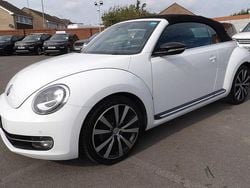 White Used 2014 VW Beetle Sportline Cabriolet | £12,995 (Expensive)