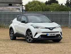 White Used 2018 Toyota C-HR SUV | £14,000 (Fair price)