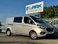 Silver Used 2022 Ford Transit Custom Limited Van | £19,990 (Expensive)