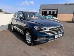 Blue Used 2018 VW Touareg SEL SUV | £27,500
