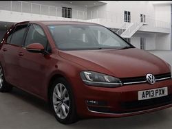 Red Used 2013 VW Golf VII GT Hatchback | £8,695 (Fair price)