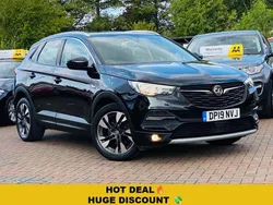 Black Used 2019 Vauxhall Grandland X Sport SUV | £9,570 (Fair price)