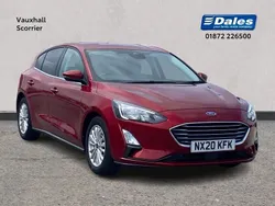 Red Used 2020 Ford Focus Titanium Hatchback | £13,995 (Fair price)