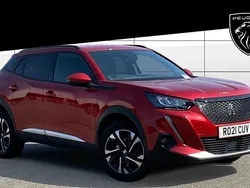 Red Used 2021 Peugeot 2008 Allure Premium SUV | £14,590 (Fair price)