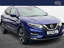Blue Used 2021 Nissan Qashqai N-Motion SUV | £13,700 (Good price)