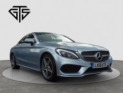 Silver Used 2018 Mercedes C220 AMG line Coupe | £13,295 (Good price)