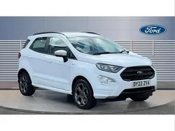 White Used 2022 Ford Ecosport ST-Line SUV | £13,079 (Fair price)