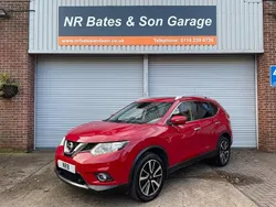 Red Used 2017 Nissan X-Trail N-Vision SUV | £9,495 (Fair price)