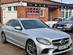 Silver Used 2019 Mercedes C220 AMG Line Premium Sedan | £10,990 (Super price)
