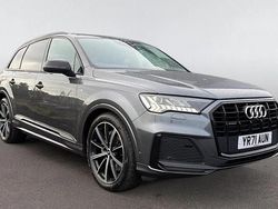 Grey Used 2021 Audi Q7 Black Edition SUV | £40,998 (Fair price)