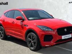 Red Used 2019 Jaguar E-Pace Chequered Flag SUV | £18,817 (Fair price)