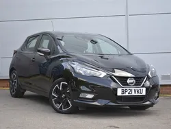 Black Used 2021 Nissan Micra Acenta Hatchback | £13,495 (Fair price)