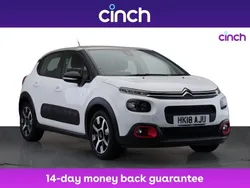 White Used 2018 Citroën C3 PureTech Hatchback | £8,399 (Fair price)