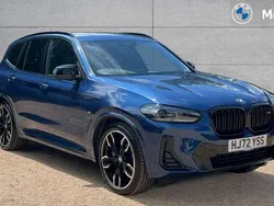 Blue Used 2022 BMW X3 M Sport SUV | £44,784 (Fair price)