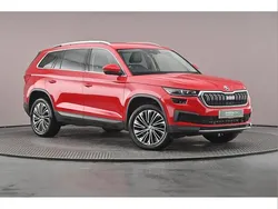 Velvet red metallic Used 2022 Skoda Kodiaq SE L Executive SUV | £25,386 (A bit pricey)