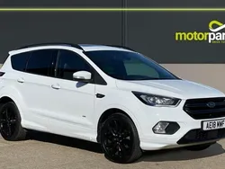 White Used 2018 Ford Kuga ST-Line X SUV | £14,250 (Fair price)