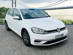 White Used 2018 VW Golf VII SE Hatchback | £8,990 (Good price)