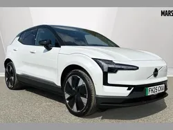 White New 2025 Volvo EX30 Ultra SUV | £31,940 (Fair price)