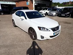 White Used 2011 Lexus IS250 Sedan | £6,990 (Fair price)