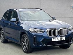 Blue Used 2023 BMW X3 M Sport SUV | £38,990 (Fair price)