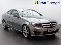 Silver Used 2015 Mercedes C220 Sport Edition Coupe | £10,900 (Super price)